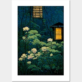 Forest Lantern Posters and Art